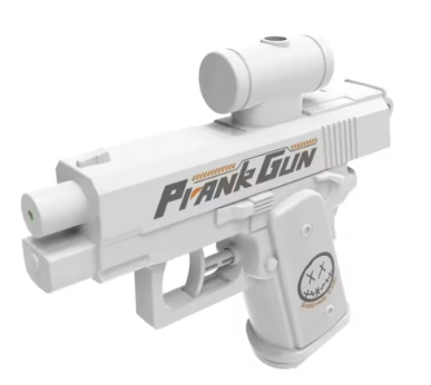 Pistola de agua bromista